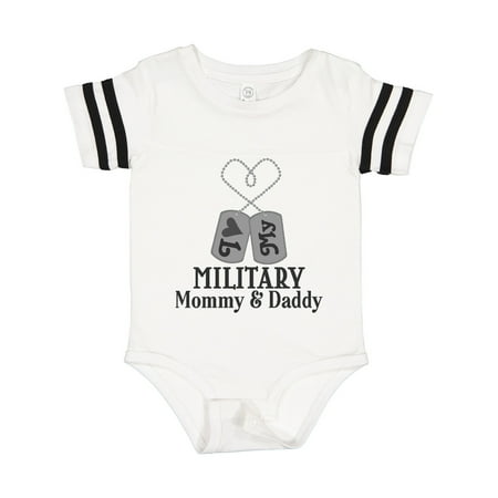 

Inktastic Military Mommy Daddy Support Gift Baby Boy or Baby Girl Bodysuit