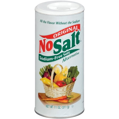 (6 pack) NoSalt Original Sodium-Free Salt Alternative, 11.0 oz Bottle
