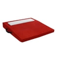 thumbnail image 4 of Montículo de lanzamiento portátil de 30 x 30 x 4 pulgadas, montículo de lanzador de béisbol profesional para adultos para campo de práctica en el pati Rojo, 4 of 8