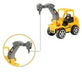 thumbnail image 3 of Alloy Small Construction Cars Vehicles, Die Cast Mini Construction Truck Toys, Heavy Duty Bulldozers Excavator Cement Dump Toys Outdoor Easter Gifts for Kids Toddler (6pcs-Yellow), 3 of 9