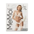 thumbnail image 3 of LoveMoi 4 Piece Set Women's Genevieve Garter, Bralette, Panty, and Stockings - Womens - Female (S, White), 3 of 3
