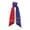 A, variant on Patriotic Wreath Sash for Front Door, Red White Stripe Wreath Scarf DIY Bow Memorial Day Star Satin Sash Garland Ribbon for 4th of July Home Yard Doorway Wall Window Decor (55'' x 4.3'')