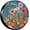 Elegant Wildflowers, variant on Elegant Wildflowers Spare Tire Cover for Trailer RV SUV Truck-Retro Cute Wheel Tire Covers Waterproof Universal Fit Camper Accessories Outdoor,for tire Diameter 23-26 inch,14 inch