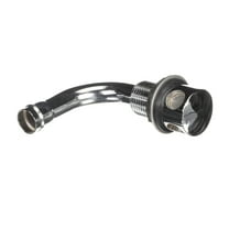 Seachoice Thru Hall Fuel Tank Vent, Chrome-Plated Brass, 5/8 In., 90 Degree