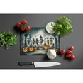 thumbnail image 2 of Mariachi Skeleton Band Spooky Halloween Glass Cutting Board Large 12 in x 15 in, 2 of 5