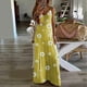 thumbnail image 2 of Vestido maxi largo casual sexy con cuello en V estampado sin mangas de verano con estilo para mujer OAVQHLG3B Store  lin121212, 2 of 5