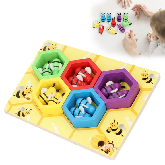 Clip Bee Toy, Baby Bee Game Juguet, Diversión Duradera para Niñas que Juegan Más de 36 Meses Niño