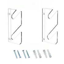 1 Pairs Skateboard Rack Skate Deck Wall Mount Skateboard Rack Strong Acrylic for Ski Board Skateboard Dec