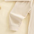thumbnail image 6 of TOWED22 Toddler Baby Boy Clothing Sets Solid Color Long Sleeve Tops and Pants Kids 2pcs Outfits(Blazer,7-8 Y), 6 of 7