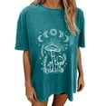 thumbnail image 1 of Blusa de Manga Corta Con Estampado de Sol Y Luna Gótica Vintage Para Hombre Y Mujer Odeerbi ODB179939, 1 of 7