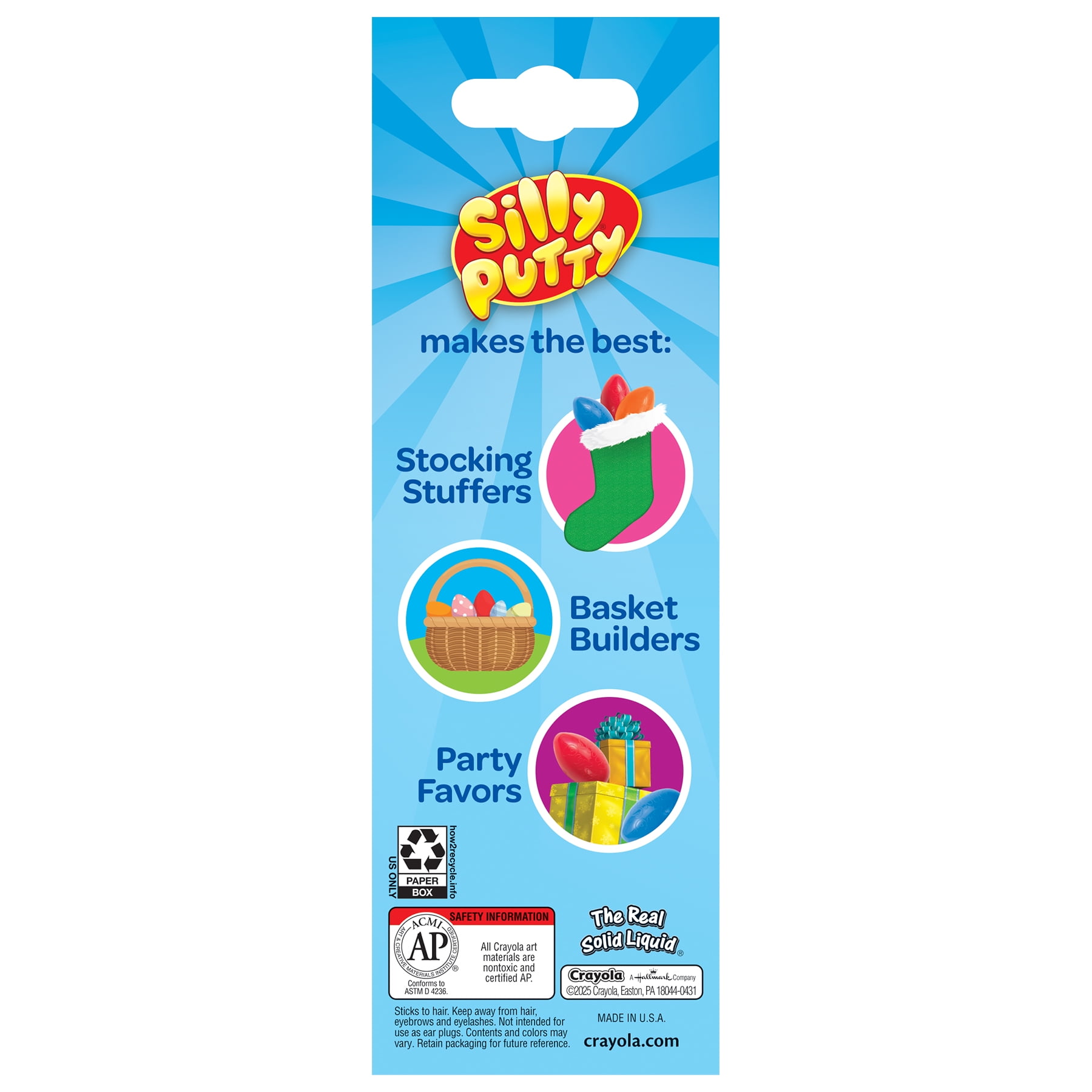 Crayola Silly Putty Variety Pack, 4 Per Pack, 4 Packs