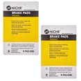 thumbnail image 2 of Niche Front Brake Pad Set for Honda CB900F Organic Motorcycle 2 Pack 519-KPA2578D, 2 of 5