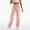 Pink, variant on Qulqfy Athletic Sweatpants for Women Baggy Black Running Sweat Pants Wide Leg Tall High Waisted Pants for Women