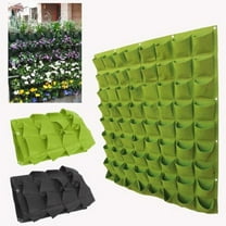 GOOHOCHY  Wall Planters Indoor Hanging Grow Bags Wall-mounted -pocket