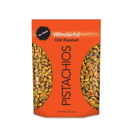 Wonderful No Shells Chili Roasted Pistachios 22 oz