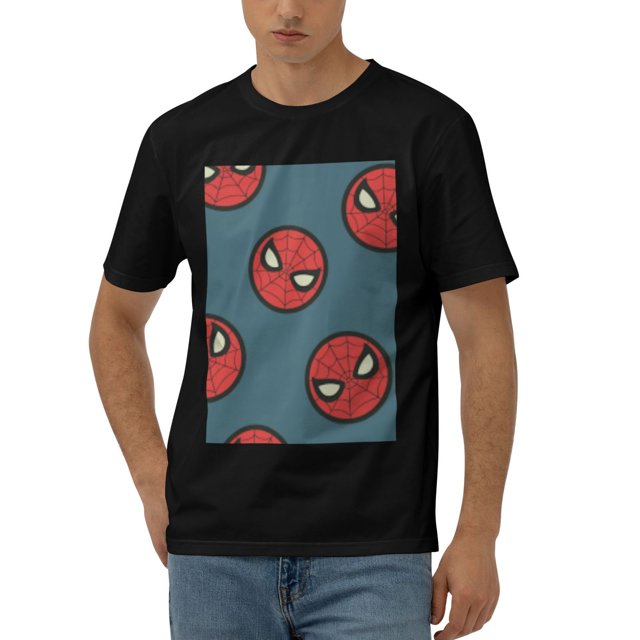 Spider-Man Men's 170g Combed Cotton Short Sleeve T-Shirt