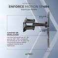 thumbnail image 2 of Soporte Smart TV ACTECK ENFORCE MOTION SP484 37 a 80 pulgadas 40Kg Inclinación 15° y Giro de 60°, 2 of 6