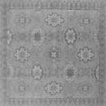 thumbnail image 1 of Ahgly Company Indoor Square Oriental Gray Traditional Area Rugs, 7' Square, 1 of 4
