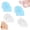 E, variant on Briza Toe Sleeves, Briza Cove Toe Sleeves For Women And Men,Briza Cove Silicone Toe Breathable Soft And Comfortable Gel Foot Cushions, Ideal For Daily Wear