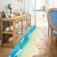 thumbnail image 4 of 1 Pack Beach Wall Decals , Removable Sticker , Beach 3d Bedroom Living Room Floor Paste Kindergarten Environment Decoration Home Decor, Bathroom Kitch, 4 of 5