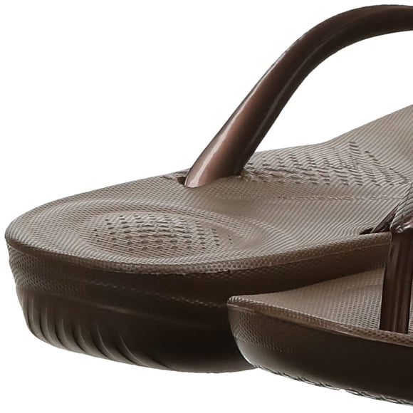 FitFlop New Women's Iqushion Ergonomic Flip Flop Bronze 8