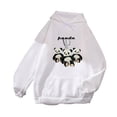 thumbnail image 1 of Long Sleeve Hoodies Comfy Casual Hooded Sweatshirt Loose Drawstring Pullover Graphic Hoodies Hoodies for Women, 1 of 3