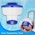 thumbnail image 4 of Distributeur de Chlore pour Spa, Distributeur Flottant de Tablettes de Chlore de 7 Pouces Distributeur de Chlore Flottant pour Piscine, Parc Aquatique, Spa, 4 of 5