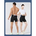 thumbnail image 5 of Unisex Double Layer Athletic Shorts, Moisture Wicking Running Yoga Training Shorts, 5 of 10