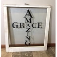 thumbnail image 4 of Amazing Grace Cross Vinyl Letters Art Religious Wall Sticker Décor 17x23-Inch Black, 4 of 5