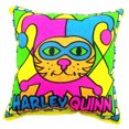 thumbnail image 1 of Catnip Toy Square Interactive Pattern Creative Cute Pet Pillow Cat Chewing Toy, 1 of 10