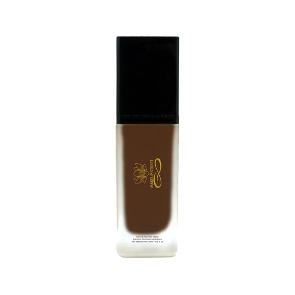 Makeup-Street Foundation - Velvet Espresso Natural Glow, Full Coverage, Healthy Radiant Finish 30 ML /1.01 fl oz