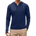 thumbnail image 5 of FNFYFH Men's UPF 50+ Sun Protection Shirts Lightweight Full Zip Hoodie Jacket Long Sleeve Rash Guard Quick Dry Fishing Hiking Performance Shirt, 5 of 9