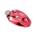 thumbnail image 2 of Ajustador de cuerda para escalada en roca, equipo para cuerda, dispositivo anticaídas, protección para árboles, arborista, descenso en rápel, balanceo Rojo, 2 of 8