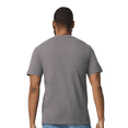 thumbnail image 4 of Gildan Softstyle Midweight Short Sleeve Cotton T-Shirt for Men, Charcoal, S, 4 of 5