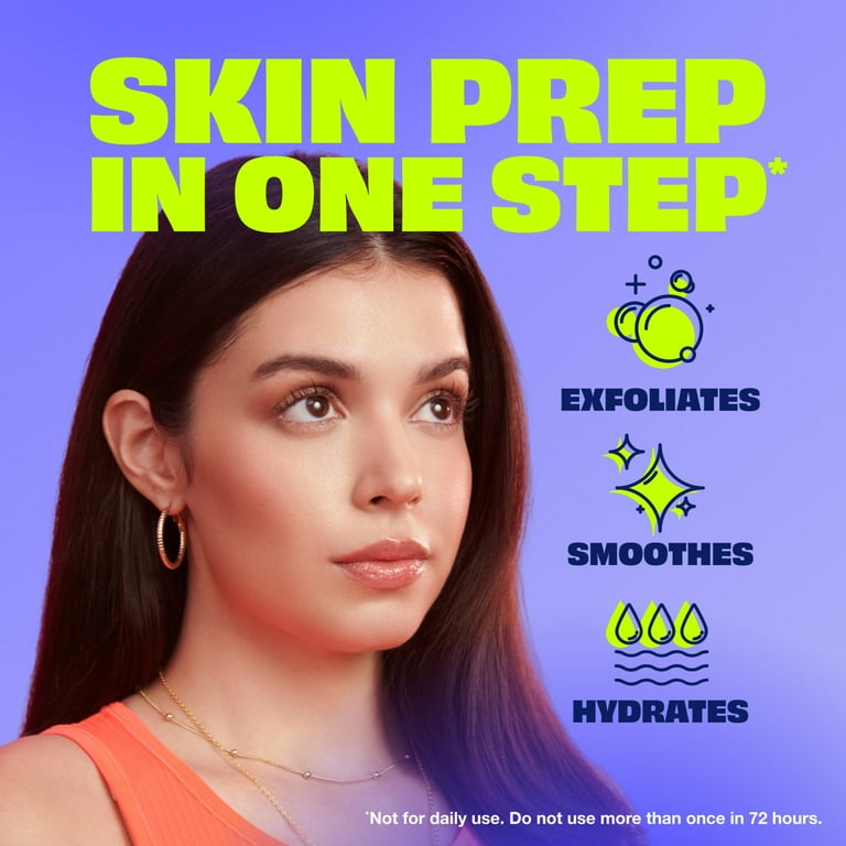 Nair Prep & Smooth Face, Facial Hair Remover for Women, Sensitive, Coconut Milk & Collagen, 1.76 oz