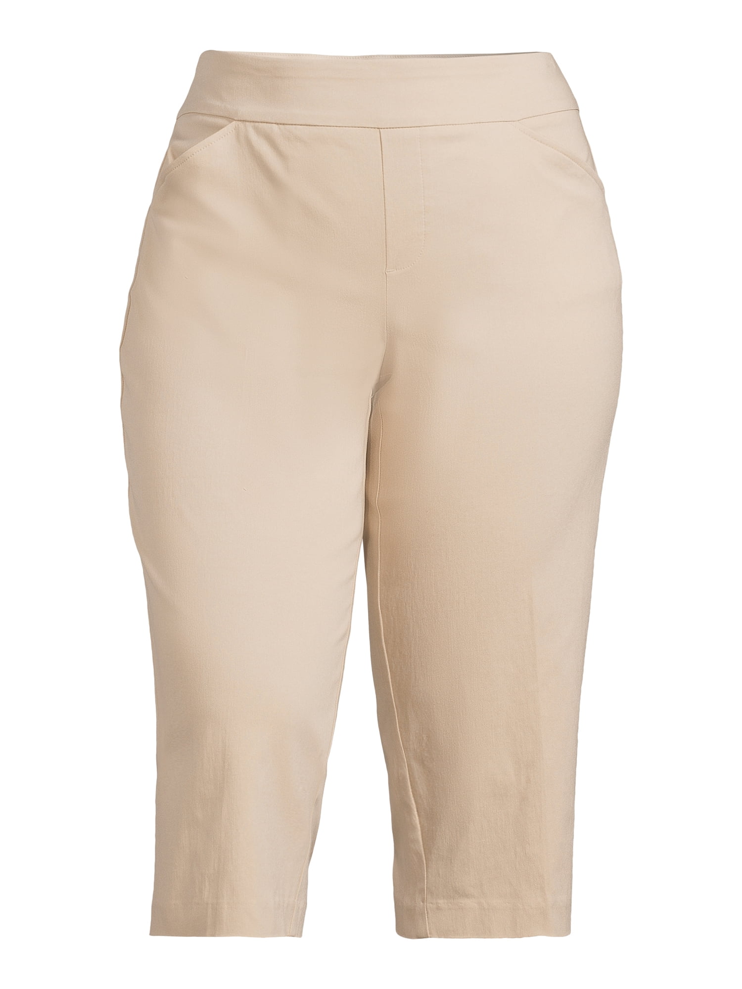 JMS Just My Size by Hanes Women’s Plus Size Millennium Capri Pants, Sizes 1X-4X