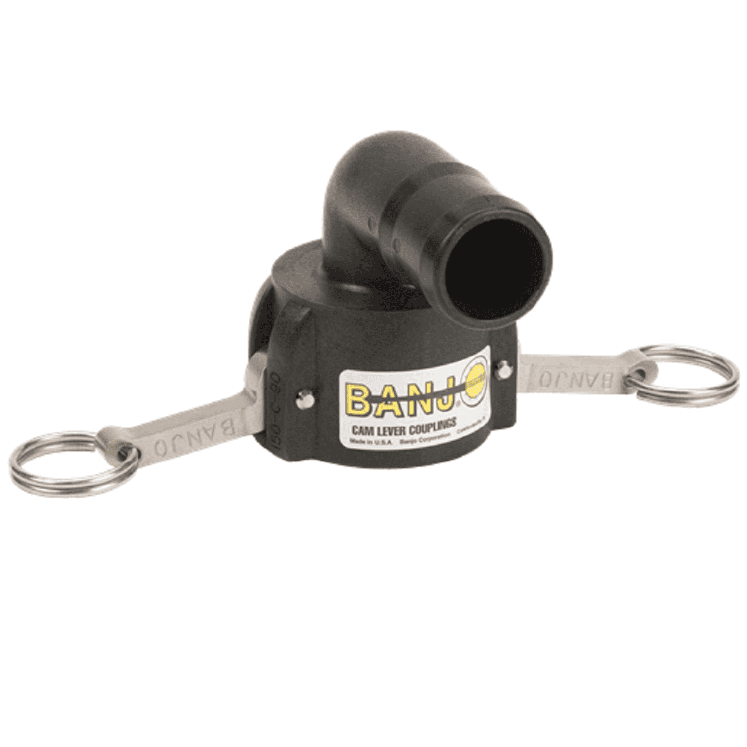 Raccord Rapide à Levier BANJO 100C - Polypropylène, Pour Tuyau 1" - Neuf Sous Emballage D'origine (1 Tuyau + 1 Raccord)