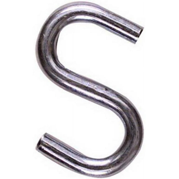 National Hardware Zinc-Plated Silver Steel 1-1/2 in. L S-Hook 40 lb 1 pk