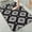 Black and White Geometric, variant on 1pc Black Cat with Love Bathroom Rug Bathroom Decor and Accessories- Durable,Anti Slip,And Quick Drying,Suitable For Indoor/outdoor Use - Perfect For Bathrooms,Bedrooms,Kitchens,Terraces