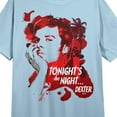 thumbnail image 2 of Dexter Tonight's the Night Women's Short Sleeve Night Shirt-L, 2 of 3