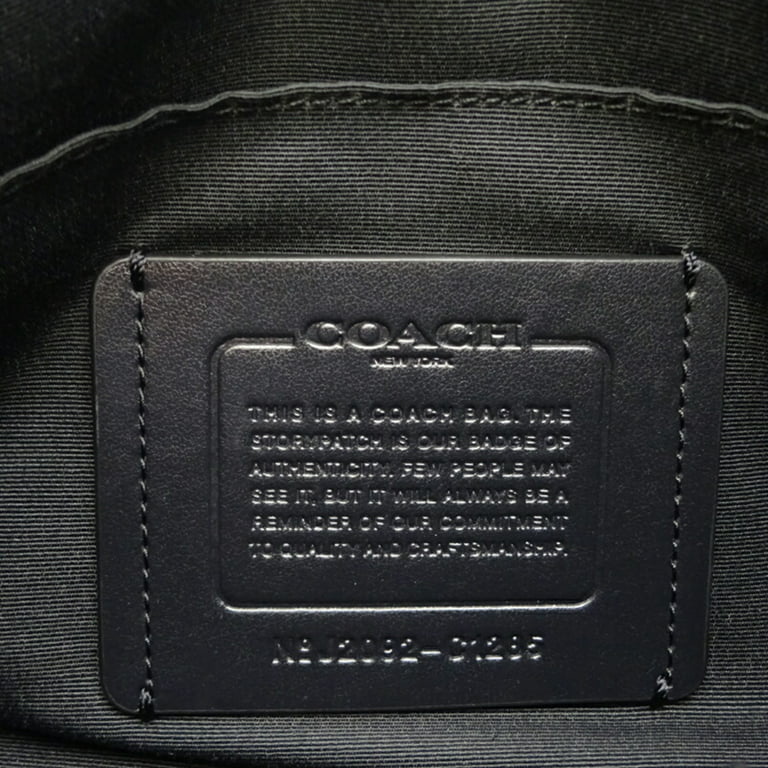 Identifying a fake Coach Men's Messenger bag 