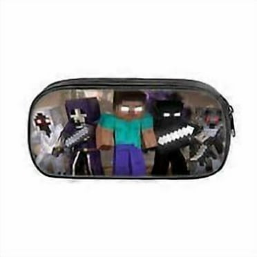 Minecraft Pencil Case Vertical square stationery case Polyester gaming peripheral pencil case fgy166