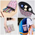 thumbnail image 5 of Kdxio Telescopic Pencil Bag Pen Holder Stationery Case,Stand-up Retractable Transformer Bag Organizer for Christmas Holiday(Cherry Strawberry), 5 of 6