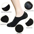 thumbnail image 2 of No Show Socks for Men 6/8 pack Cotton Thin Low Cut Non Slip for Loafer Flats Sneakers 5-8/9-11/12-15, 2 of 5
