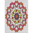 thumbnail image 1 of Ahgly Company Machine Washable Indoor Rectangle Transitional Cherry Red Area Rugs, 2' x 3', 1 of 7