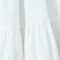 thumbnail image 5 of THDHVS Elegant Dresses for Women,Womens Dresses,Solid Color V Neck Sleeveless Dress with Back Zipper and Cinched Waist White, 5 of 9
