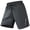 Dark gray, variant on Men Lightweight Quick Dry Sports Shorts XS‑XXXL Elastic Waist Drawstring Workout Running Gym Casual Outdoor Short Pants
