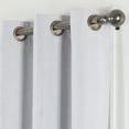 thumbnail image 7 of 2pc set window curtain panel 100% privacy 65% blackout lined bedroom drapery R64, 7 of 7