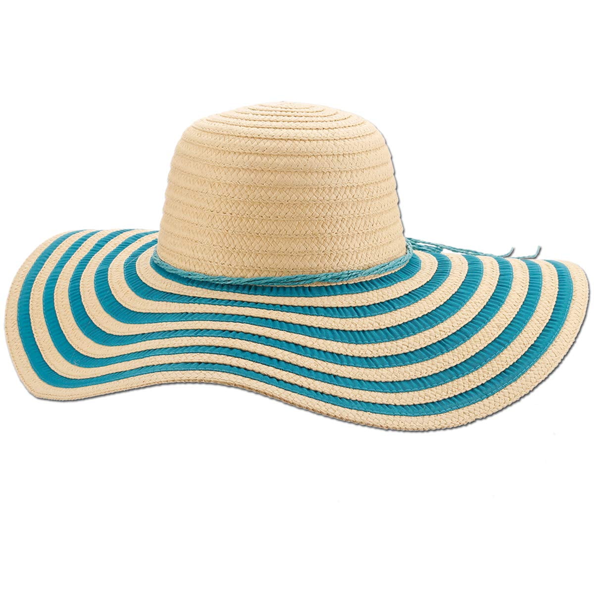Panama Jack Women's Sun Hat Packable, Lightweight Braid/Ribbon, UPF