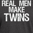 thumbnail image 3 of CafePress - Real Men Twins T Shirt - Men's Classic Graphic Cotton T-Shirt, 3 of 4